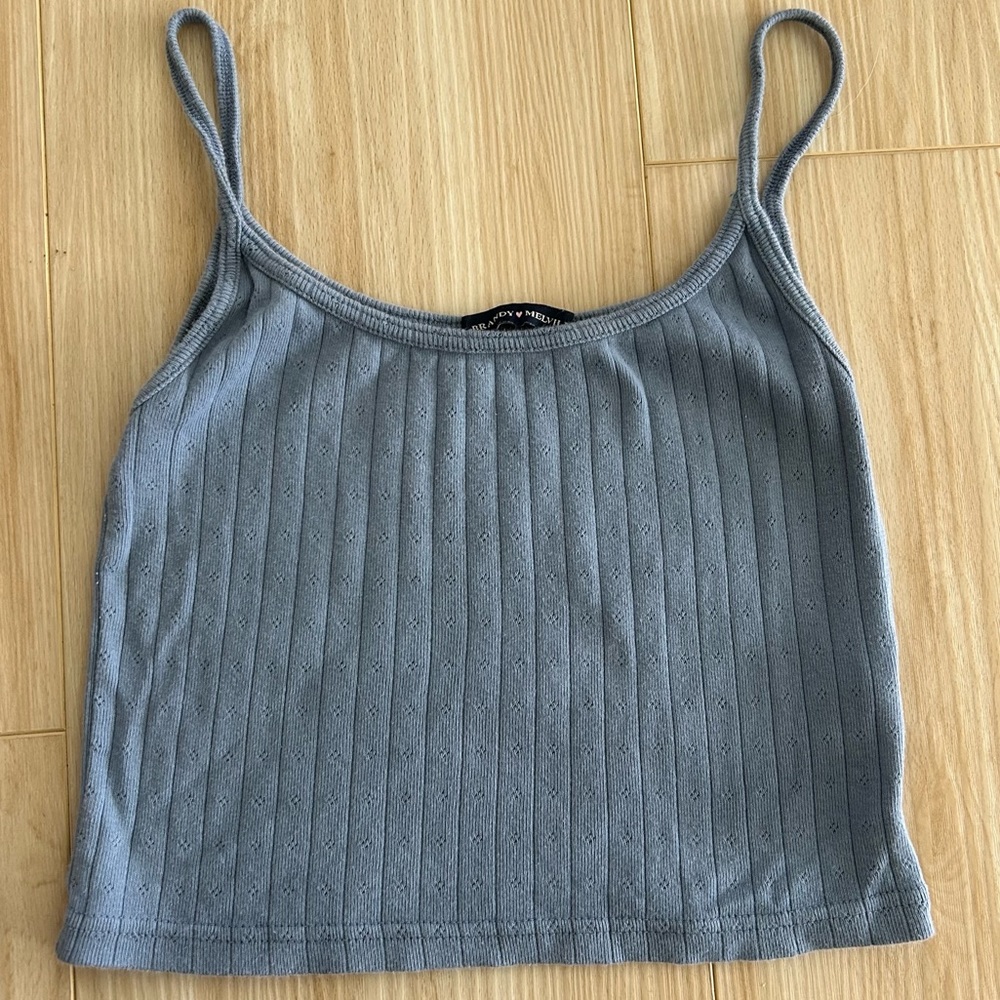 Brandy Melville Pointelle Tank Top
